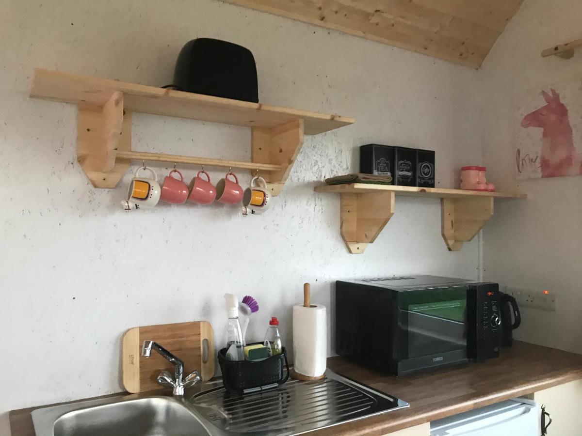The Beautiful Lazy Llama Shepherd Hut Farm Stay Ballyshannon Buitenkant foto