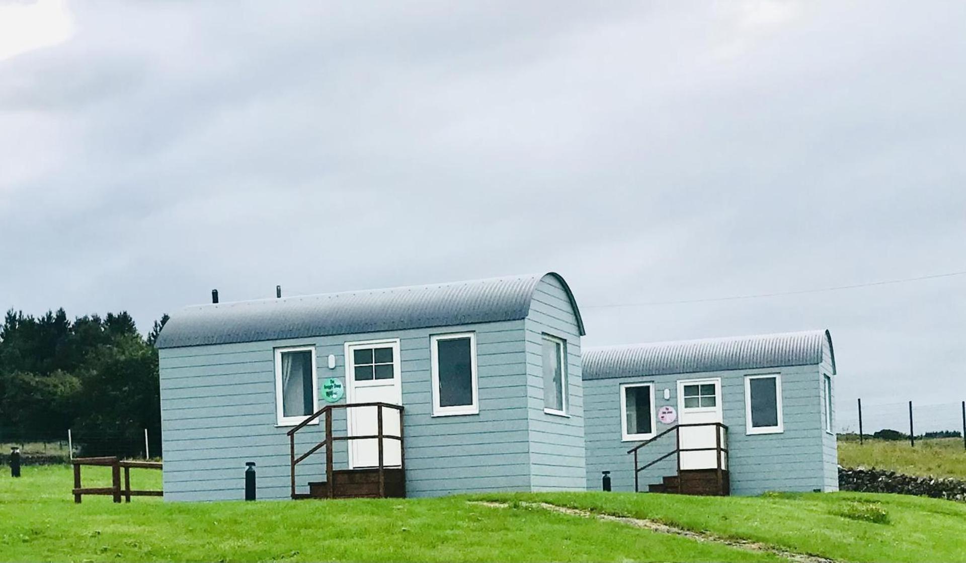 The Beautiful Lazy Llama Shepherd Hut Farm Stay Ballyshannon Buitenkant foto